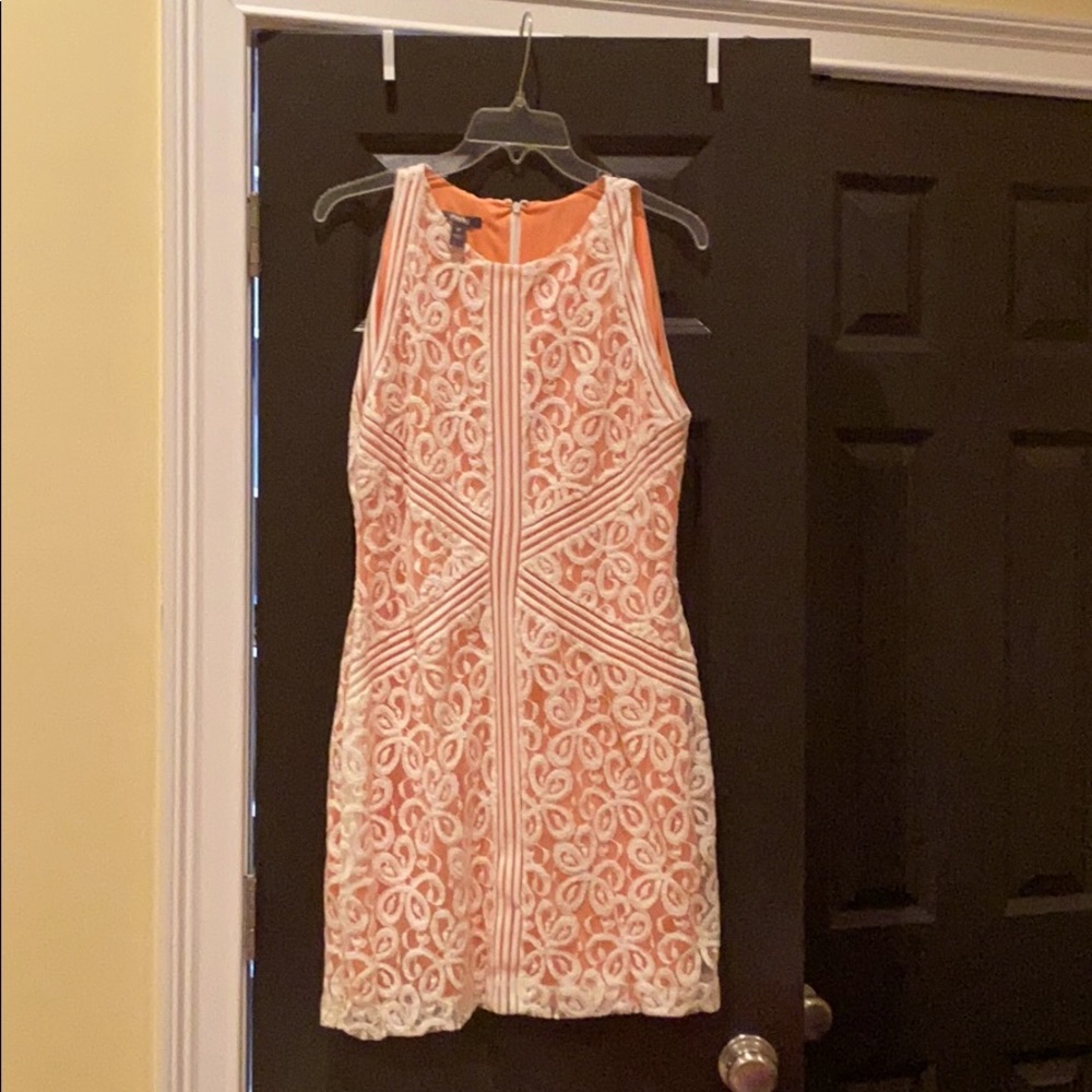 Coral and white Muse Dress!